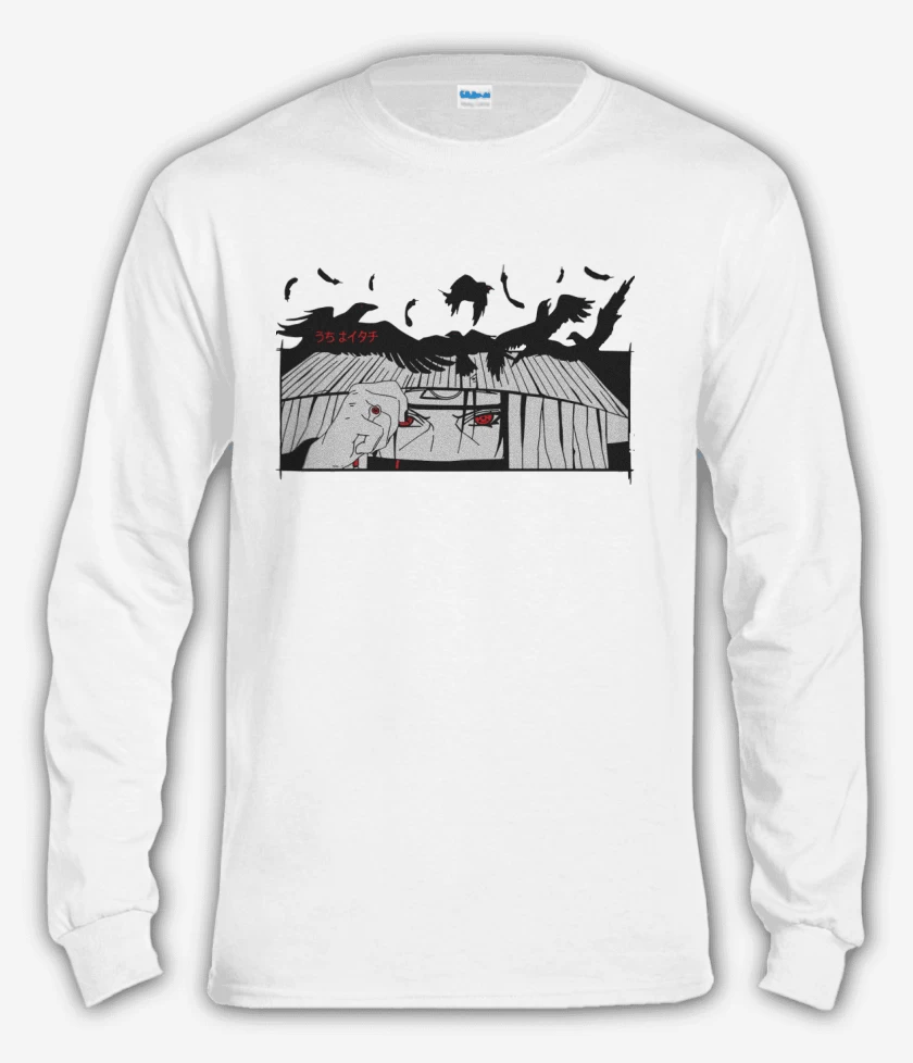 Polera manga larga Itachi Clon de Cuervos