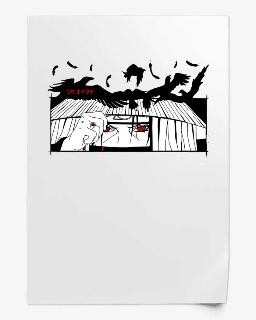 Print Itachi Clon de Cuervos