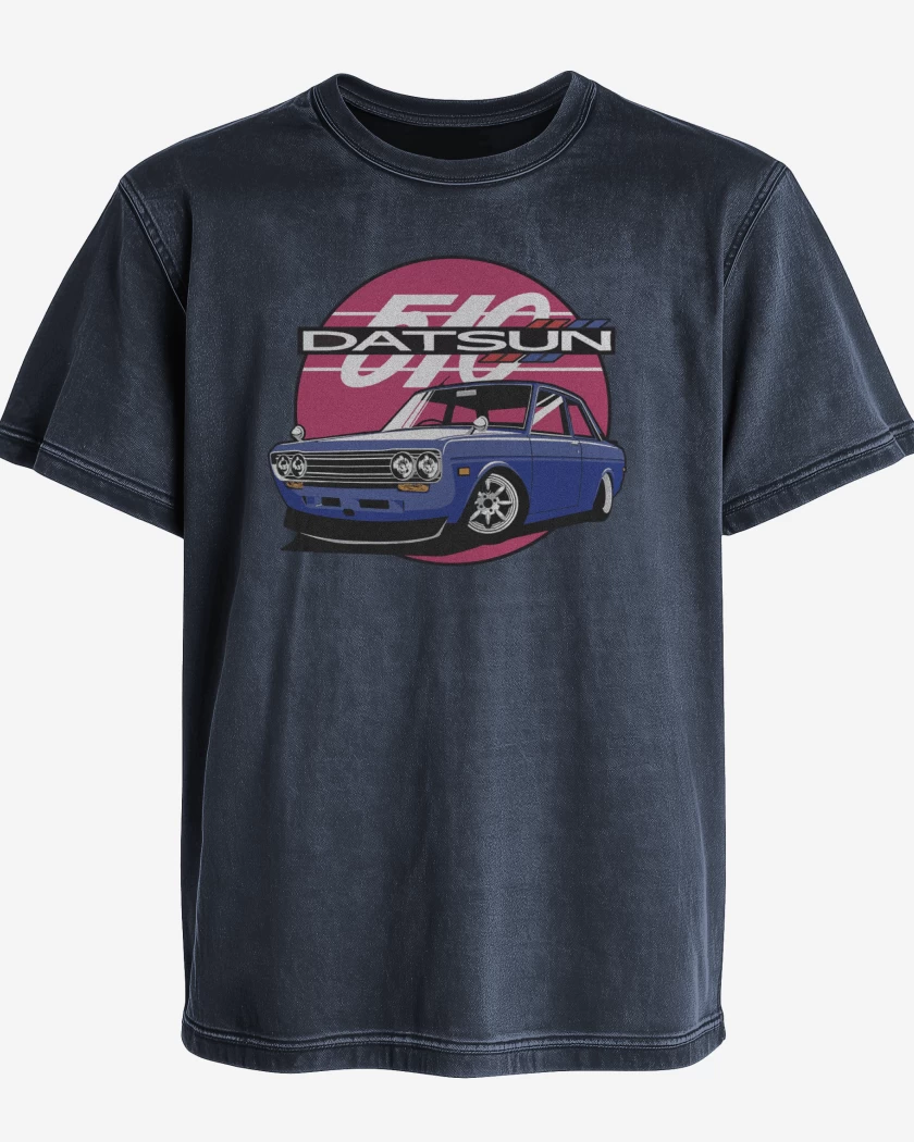 Polera desgastada Datsun 510