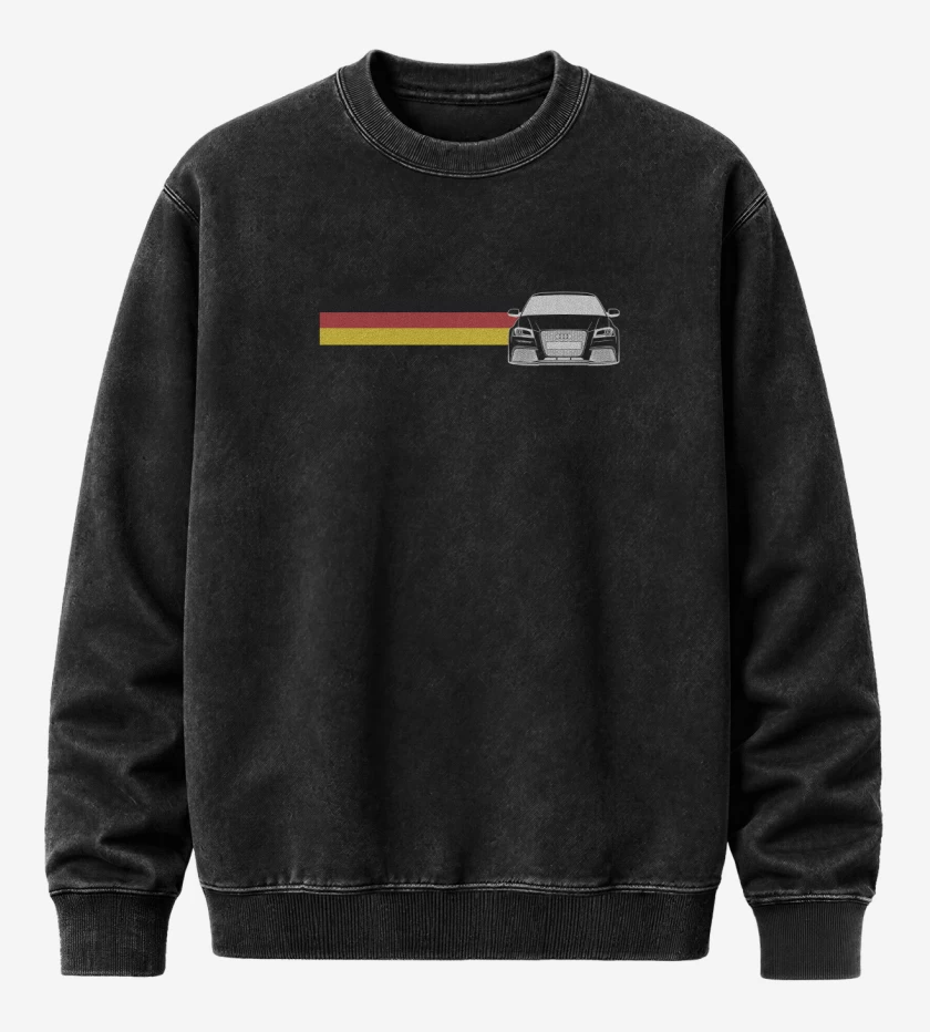 Poleron Polo Acid Wash Negro de Audi RS3 2