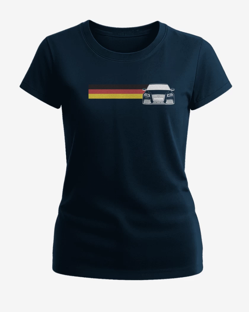 Polera de Mujer Azul Marino de Audi RS3 2