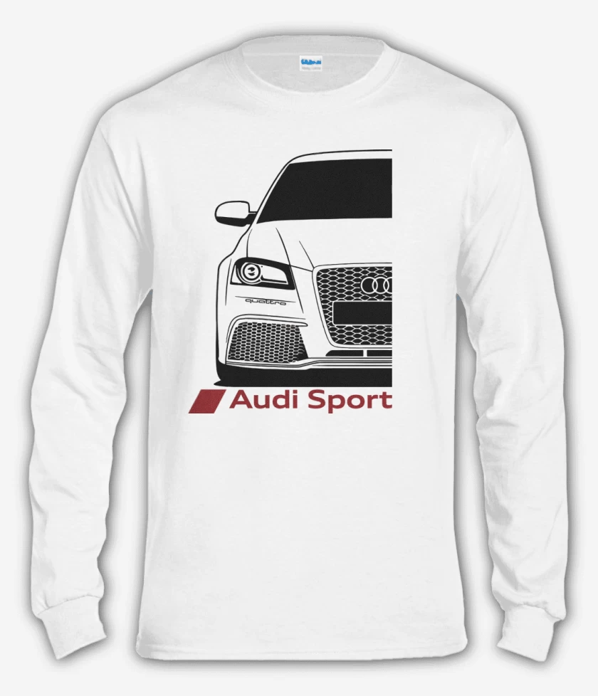 Polera manga larga Blanco de Audi RS3