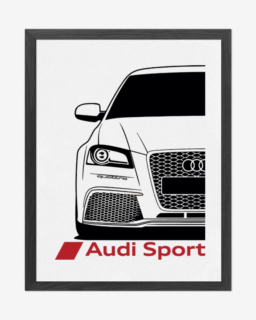 Cuadro decorativo Audi RS3