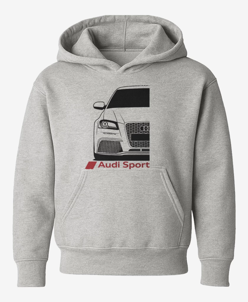 Poleron de niño Gris Melange de Audi RS3