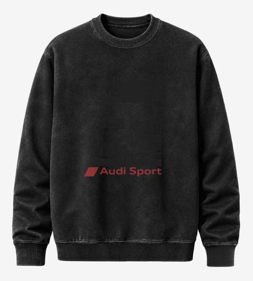 Poleron Polo Acid Wash Negro de Audi RS3