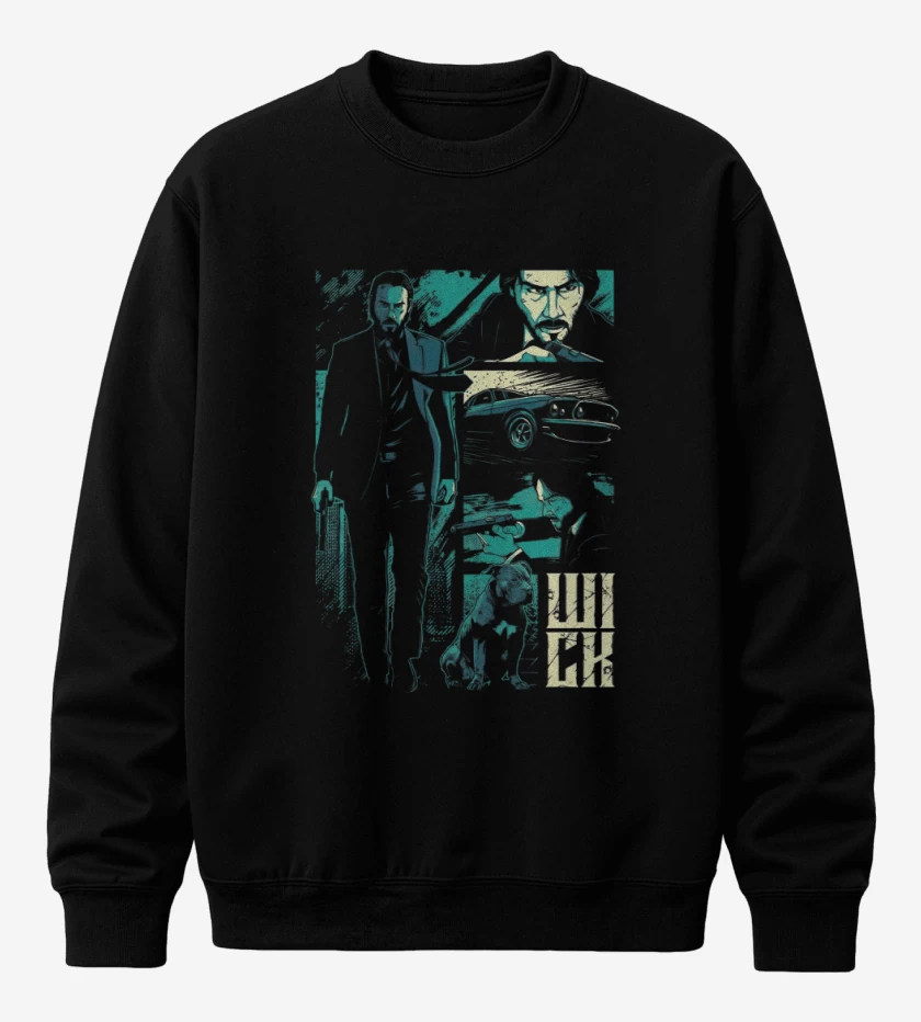 Poleron polo Jhon Wick