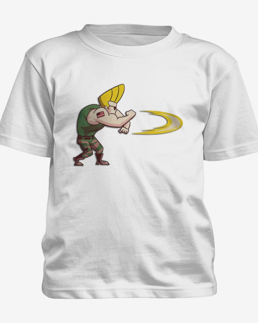 Polera de niño Blanco de Sonic Bravo