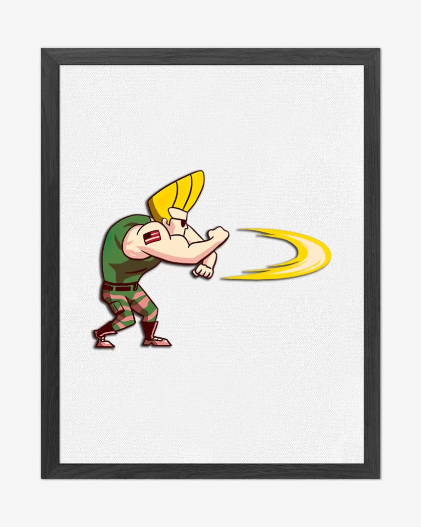 Cuadro decorativo Blanco de Sonic Bravo