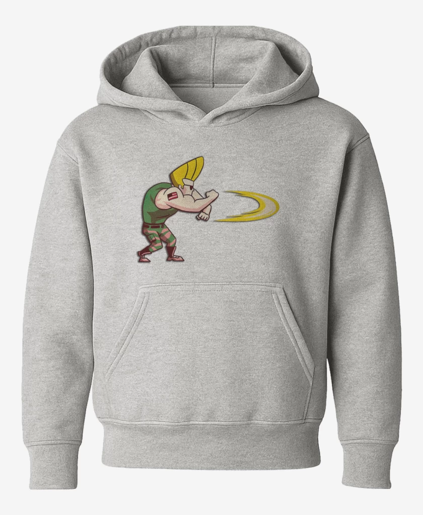 Poleron de niño Gris Melange de Sonic Bravo