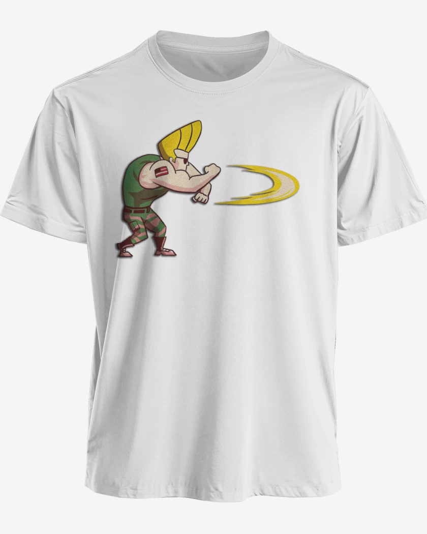 Polera premium Blanco de Sonic Bravo