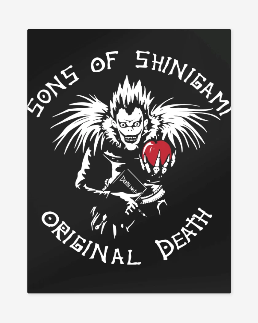 Print metalico Sons of shinigami