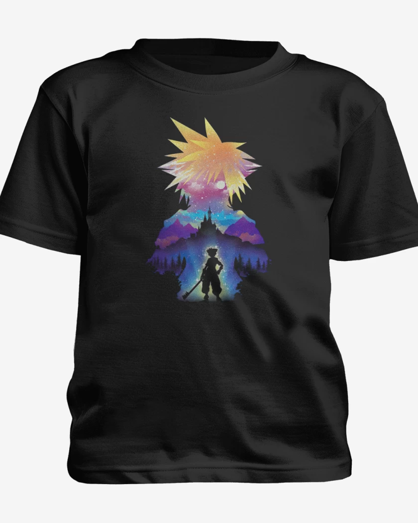 Polera de niño Negro de Silueta sora