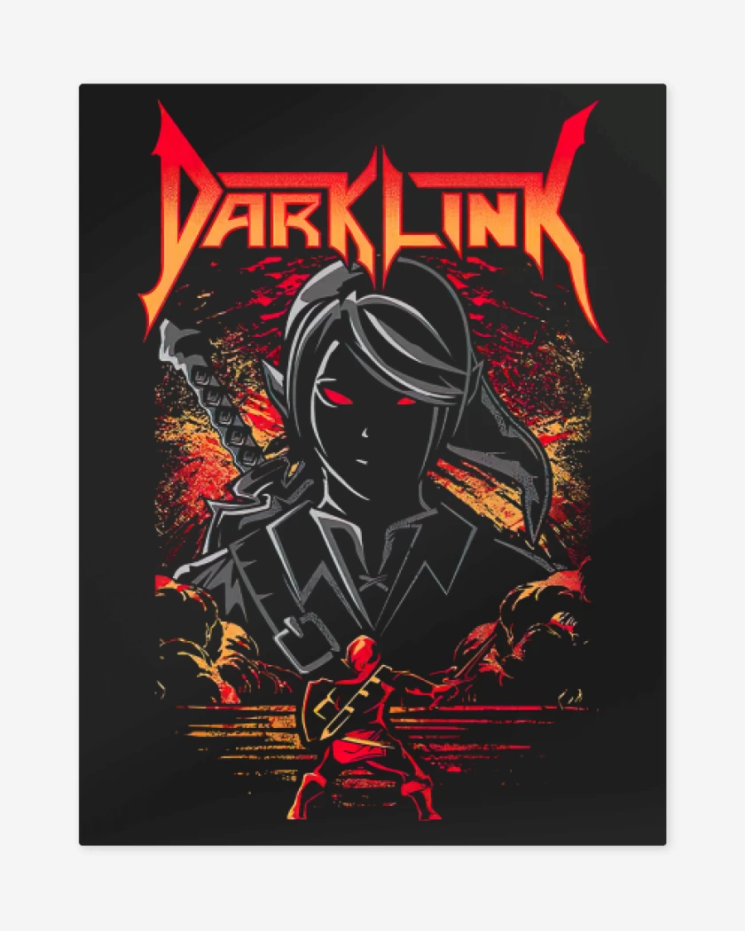 Print metalico Dark Link