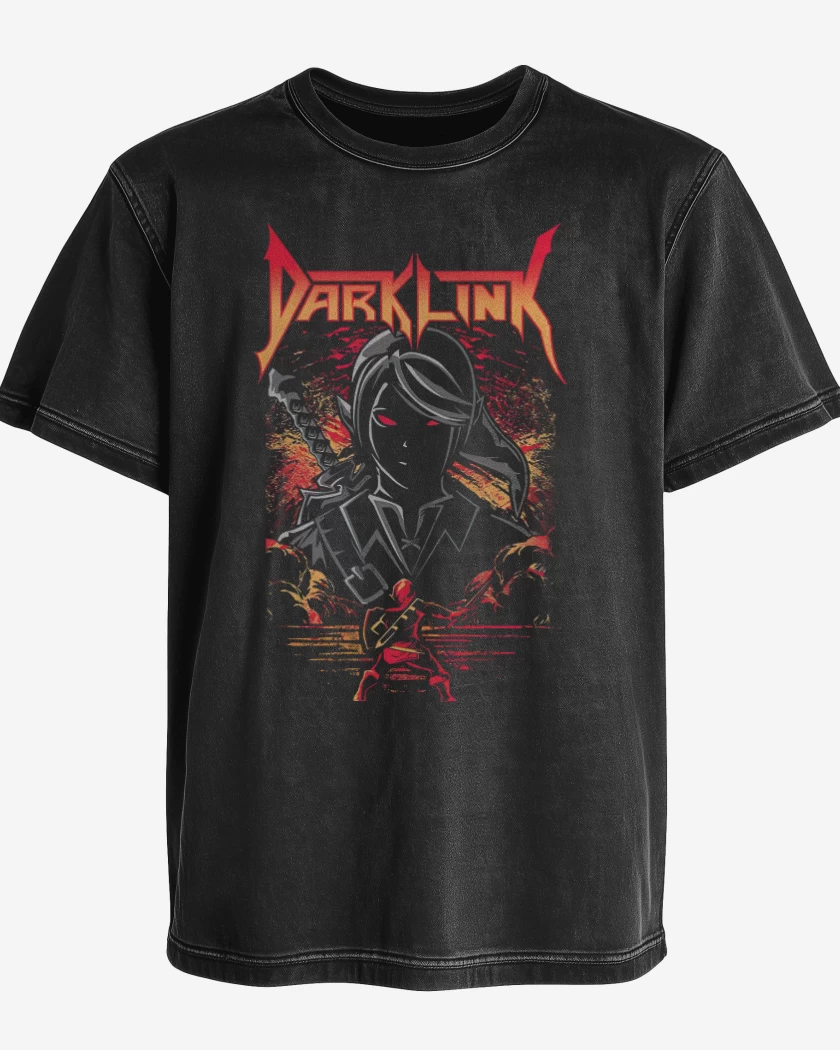 Polera desgastada Dark Link