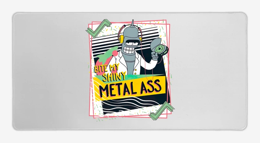 Mouse pad Gamer Bender metall ass