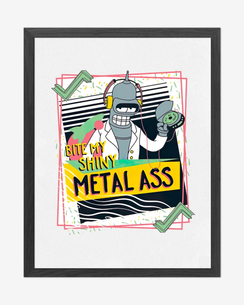 Cuadro decorativo Bender metall ass