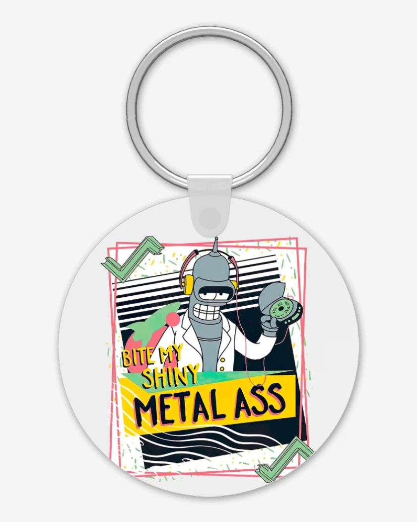 Llavero Bender metall ass