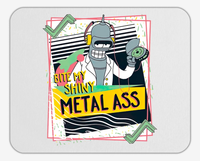 Mousepad Bender metall ass
