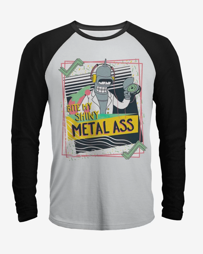 Polera Raglan Bender metall ass