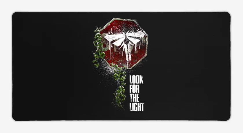 Mouse pad Gamer Negro de Look for the light