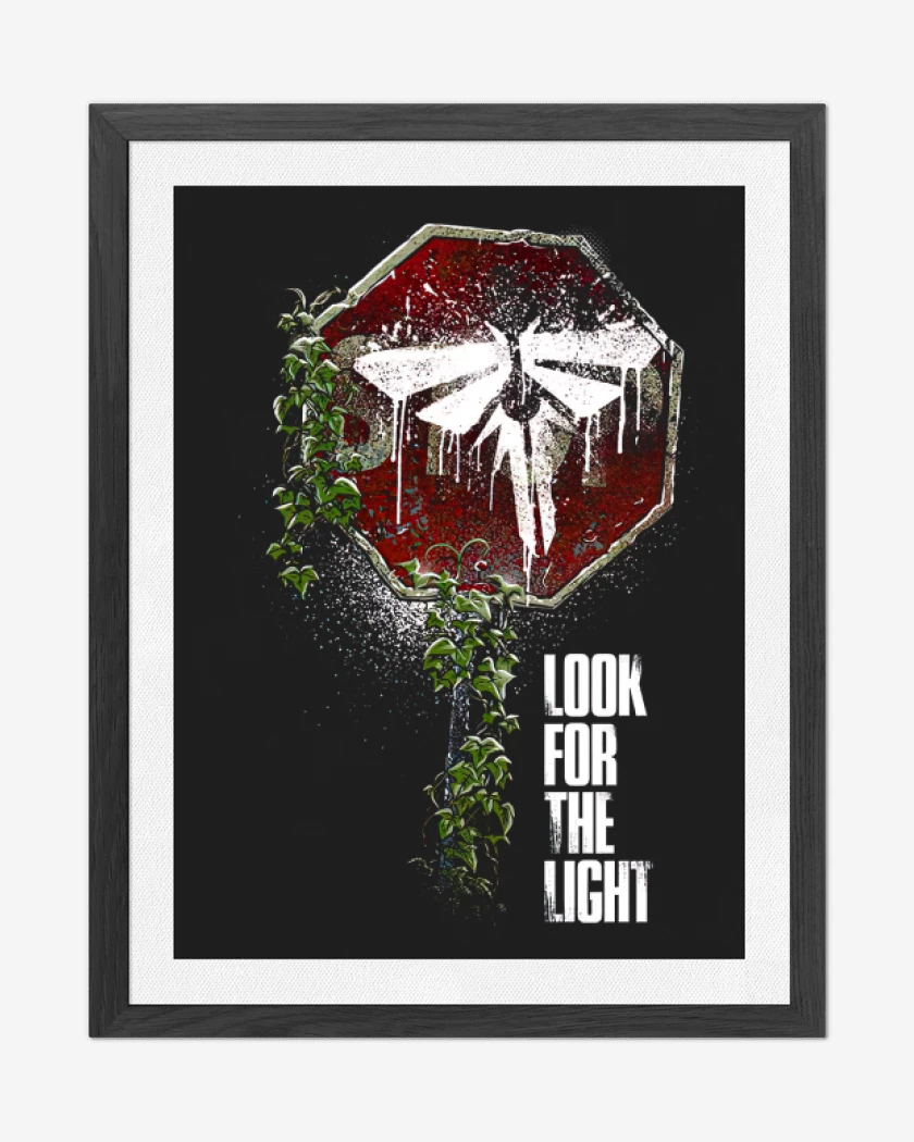 Cuadro decorativo Negro de Look for the light