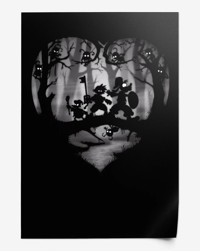 Print Limbo Hearts