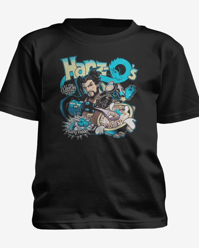 Polera de niño Negro de Hanzo cereal