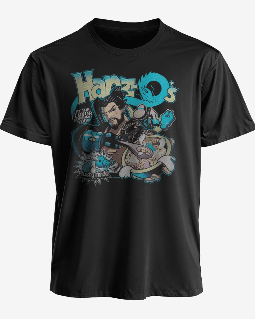 Polera Negro de Hanzo cereal