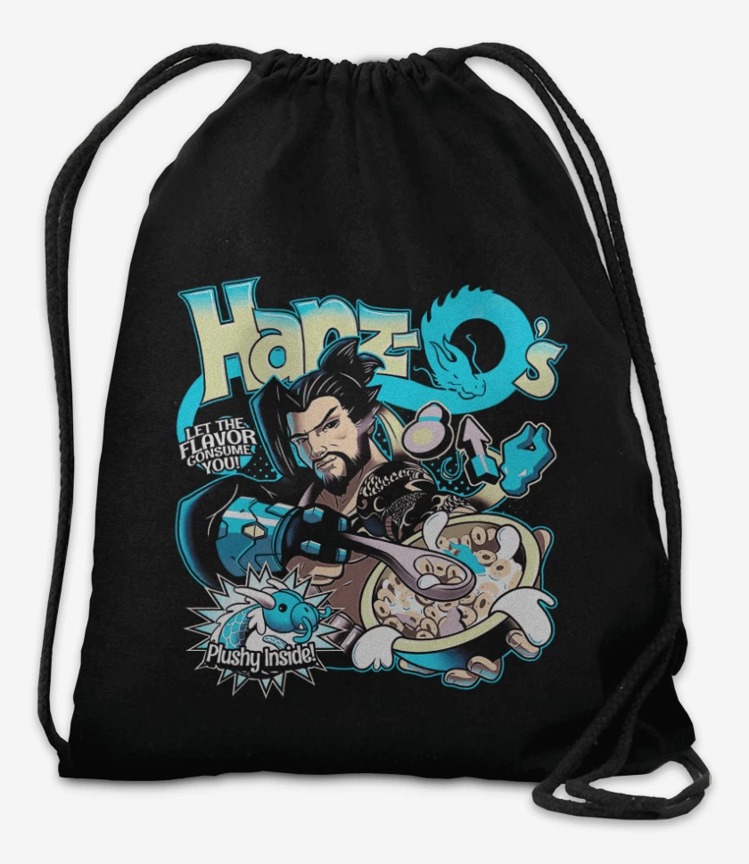 Mochila Negro de Hanzo cereal
