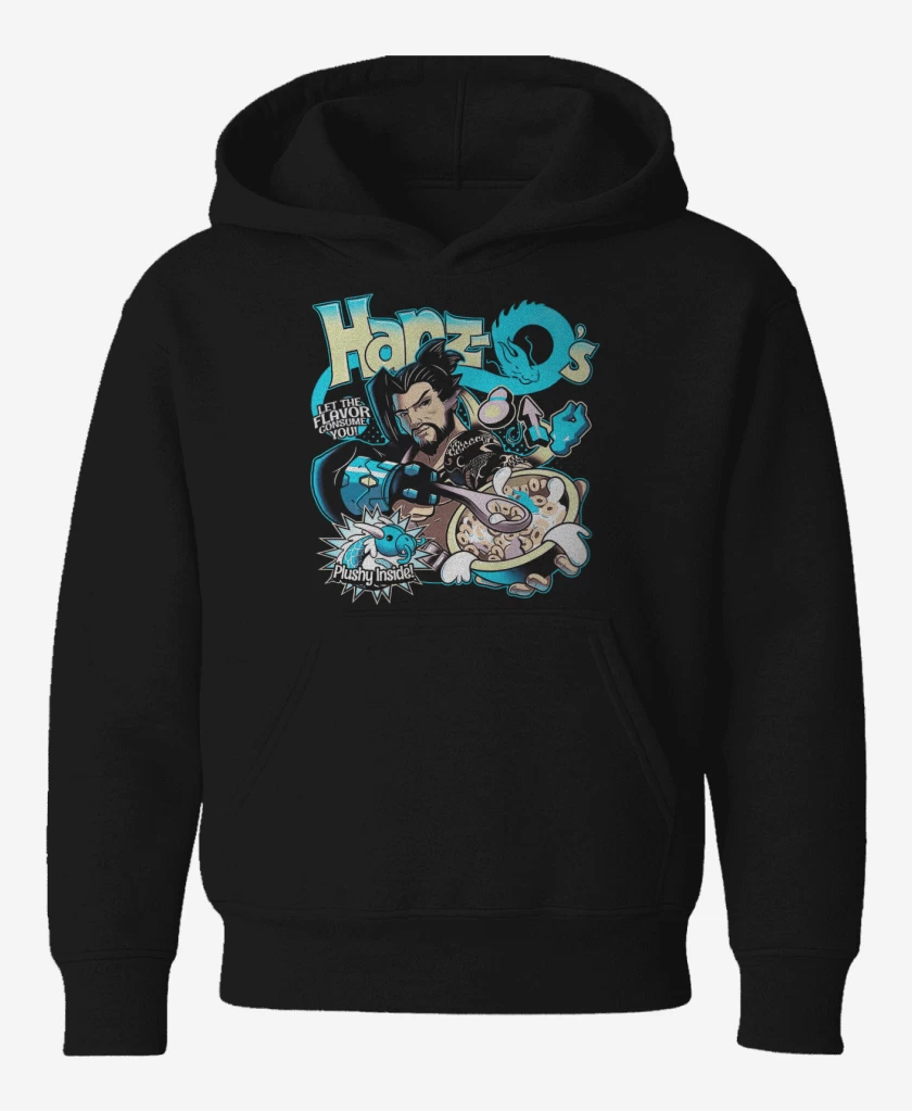 Poleron de niño Negro de Hanzo cereal