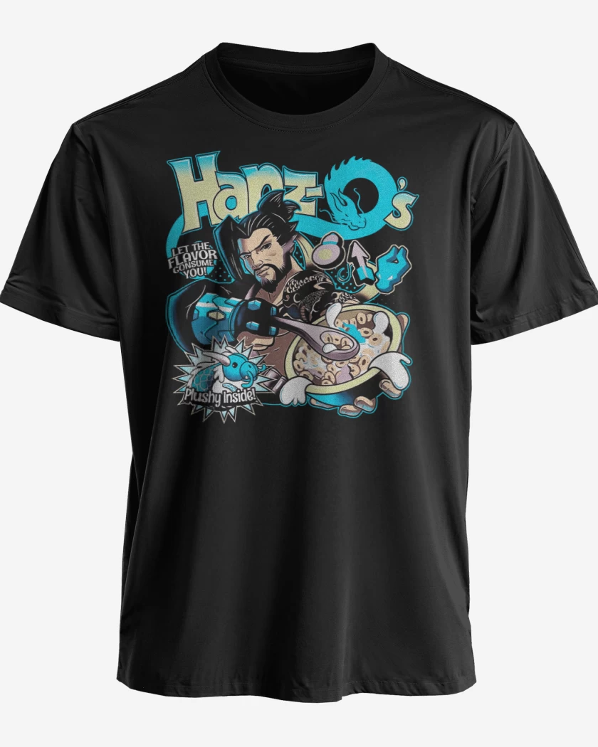 Polera premium Negro de Hanzo cereal