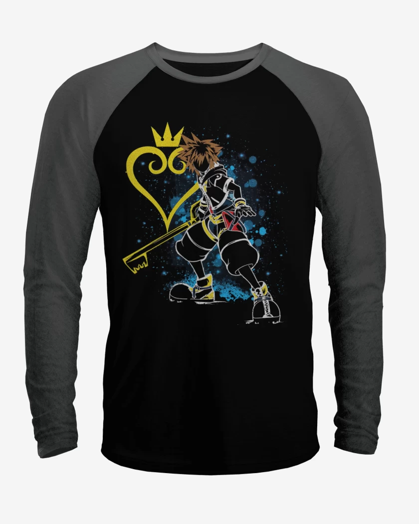 Polera Raglan Keyblade Master