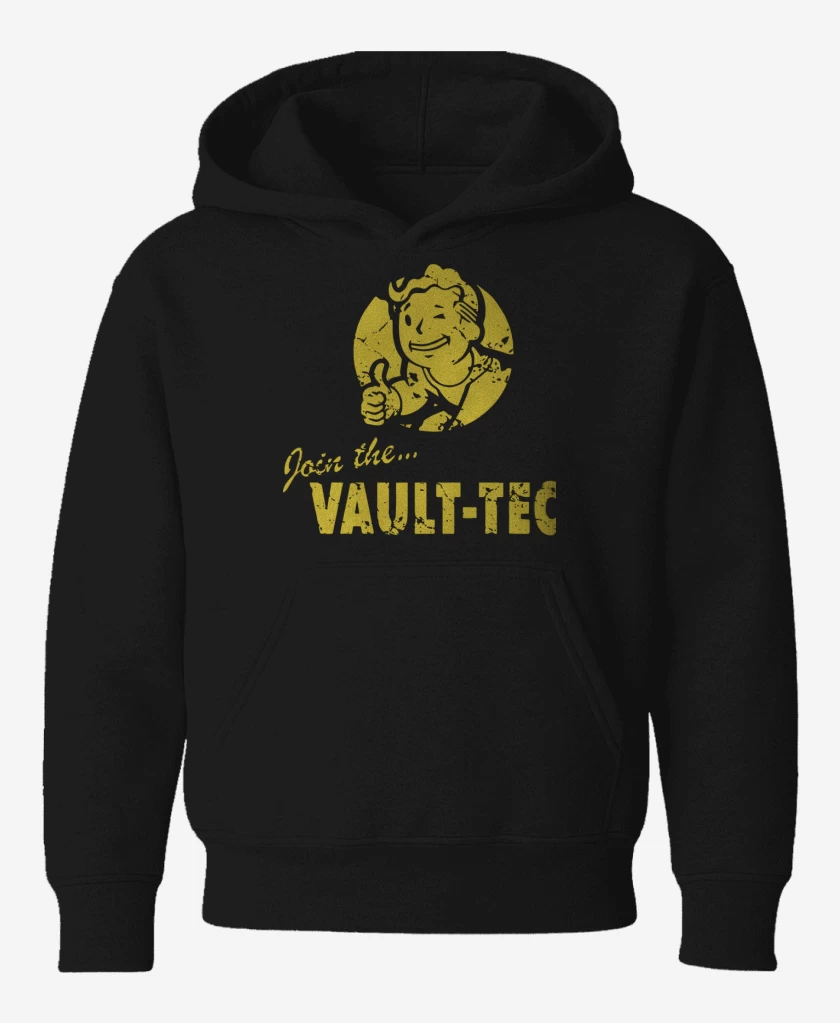 Poleron de niño Negro de Join the vault-tec
