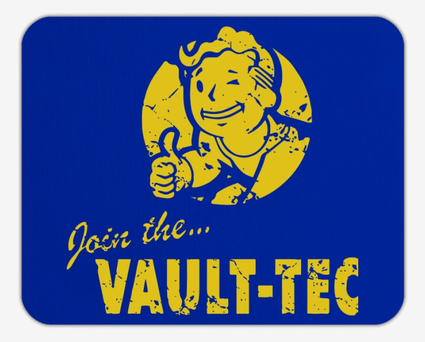 Mousepad Join the vault-tec