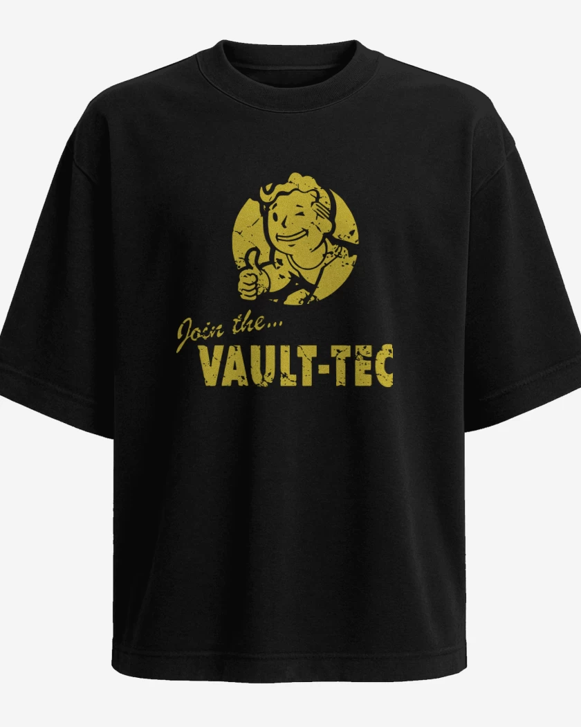 Polera Oversize Join the vault-tec