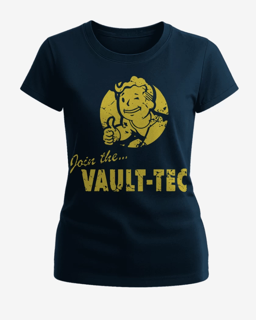 Polera de Mujer Azul Marino de Join the vault-tec