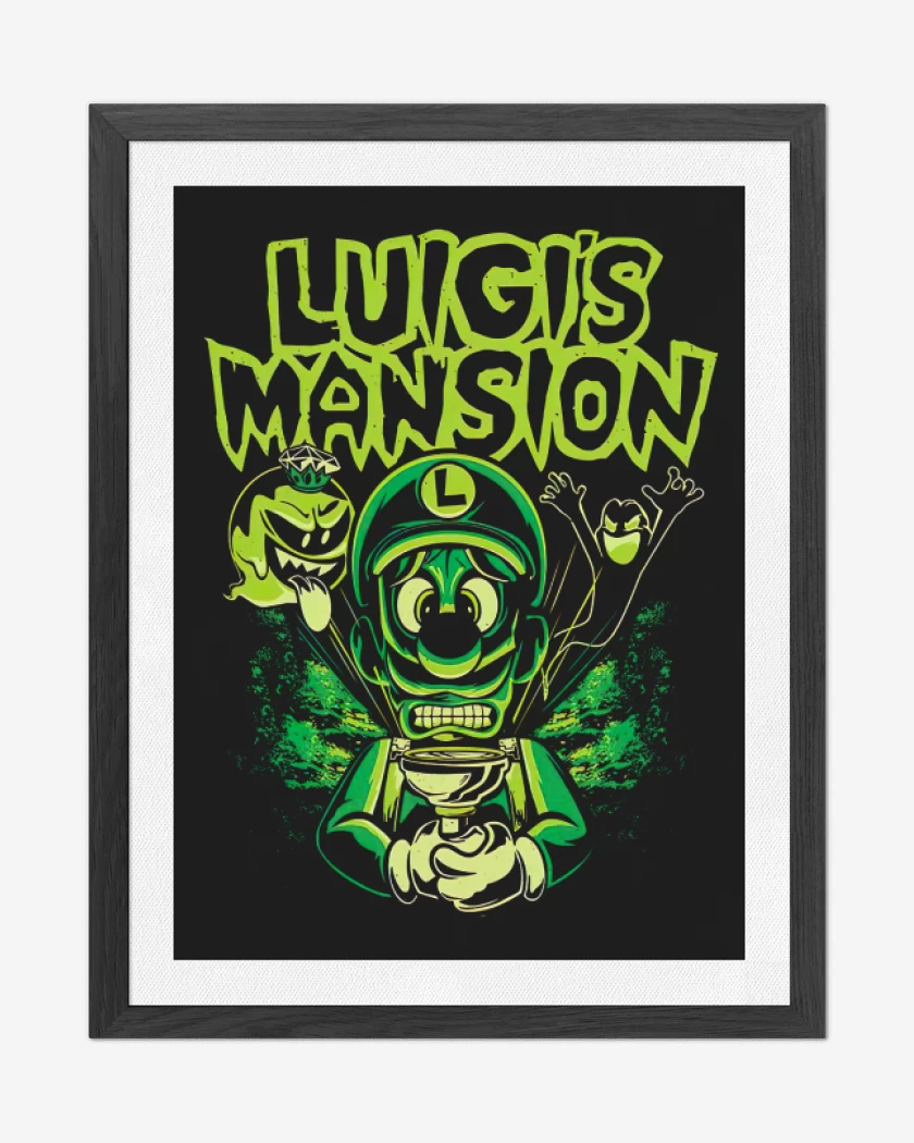 Cuadro decorativo Mansion Luigi 
