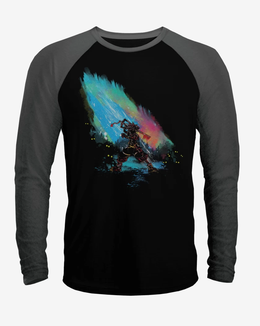 Polera Raglan Sora watercolor