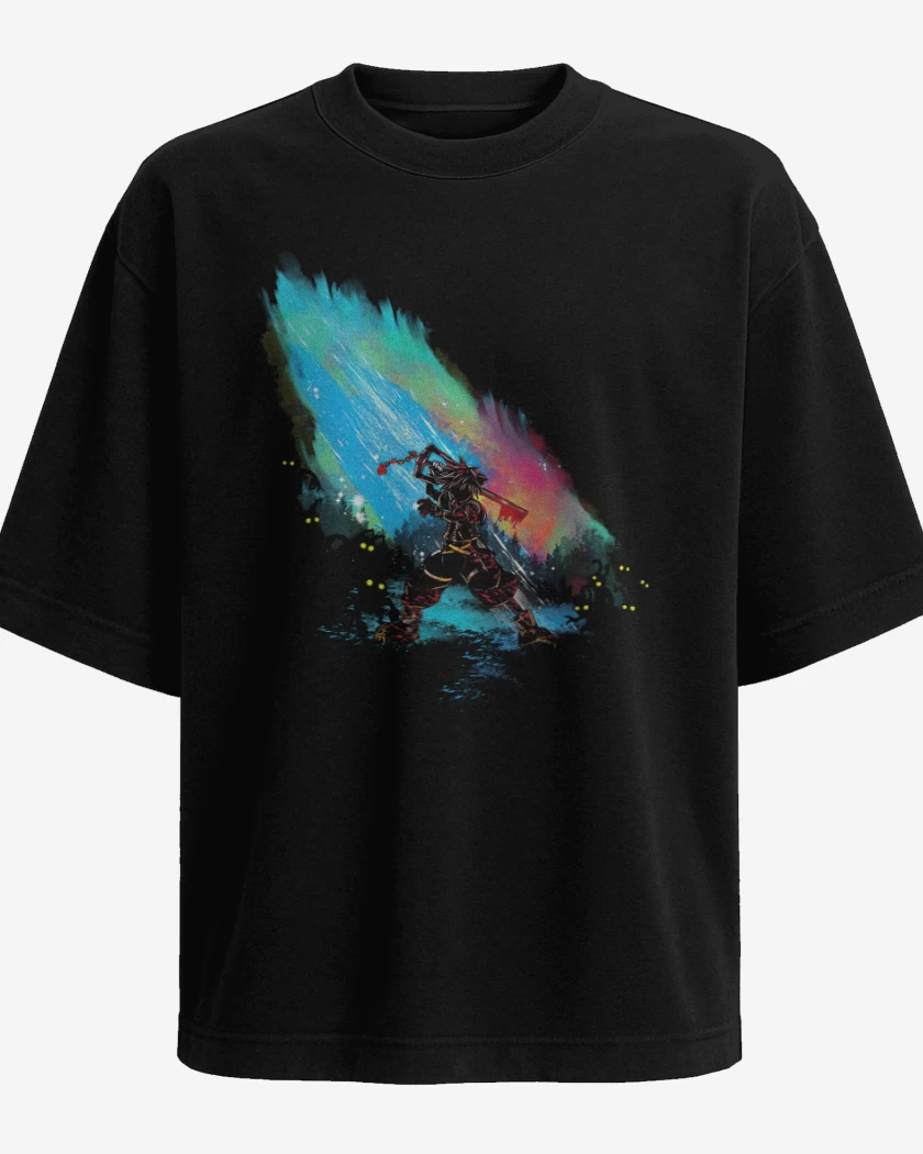 Polera Oversize Sora watercolor