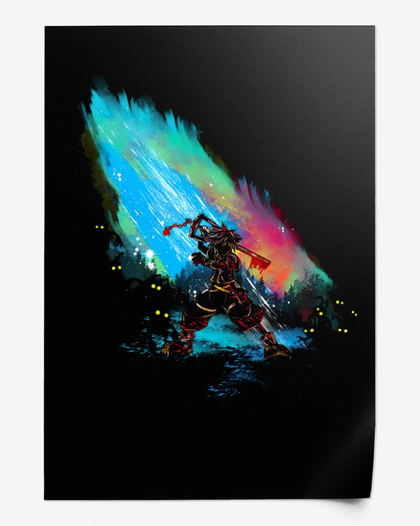 Print Sora watercolor
