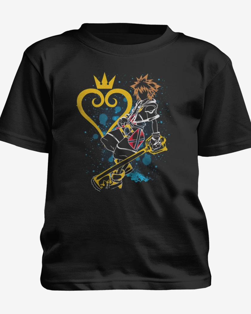 Polera de niño Negro de Maestro llave espada