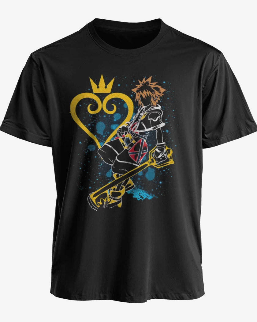 Polera premium Negro de Maestro llave espada