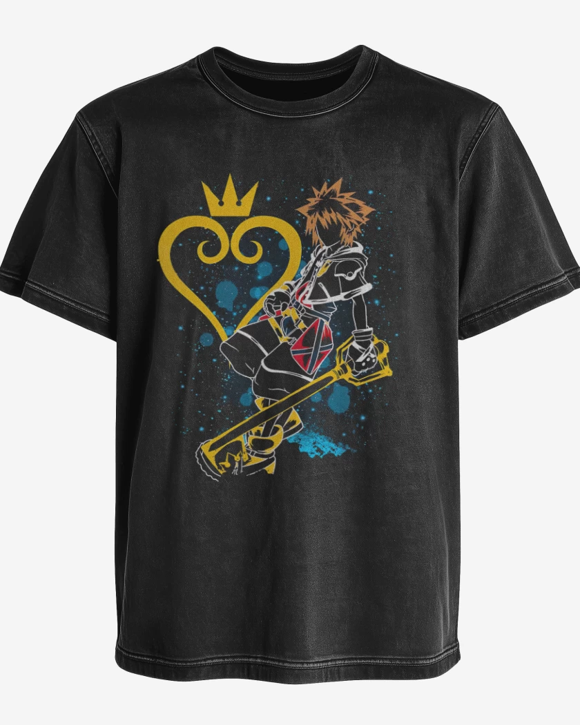 Polera desgastada Maestro llave espada