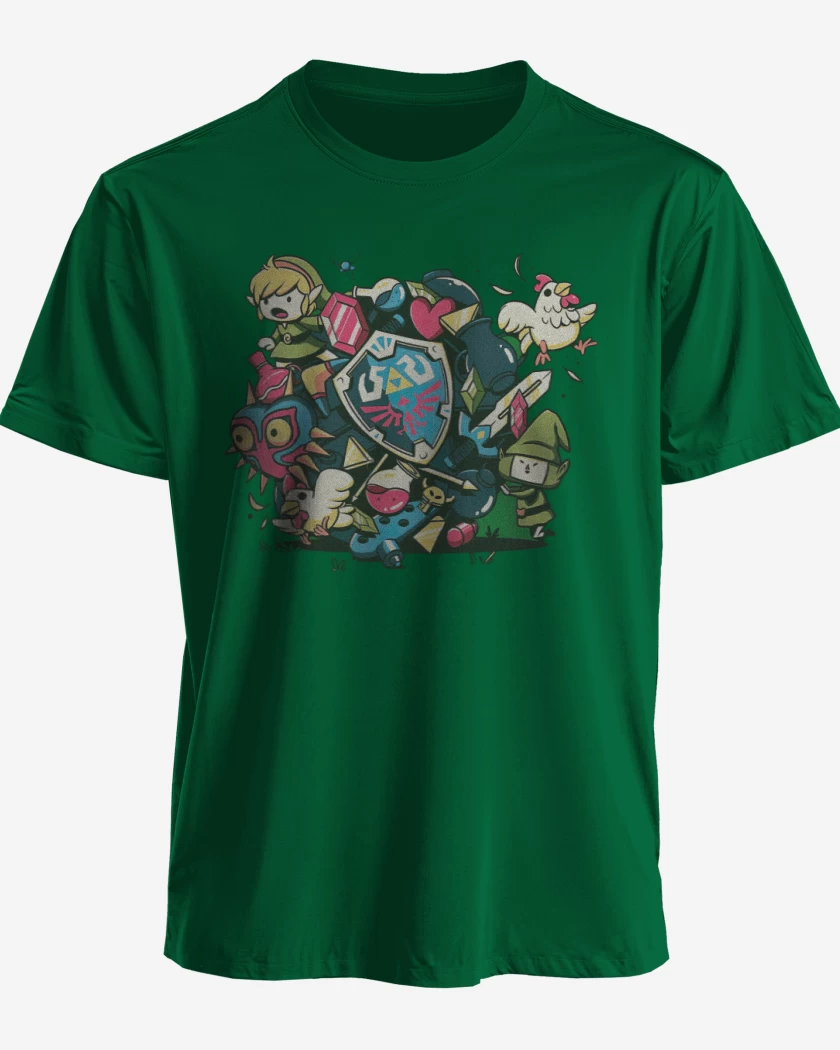 Polera Verde jade de Link Zelda