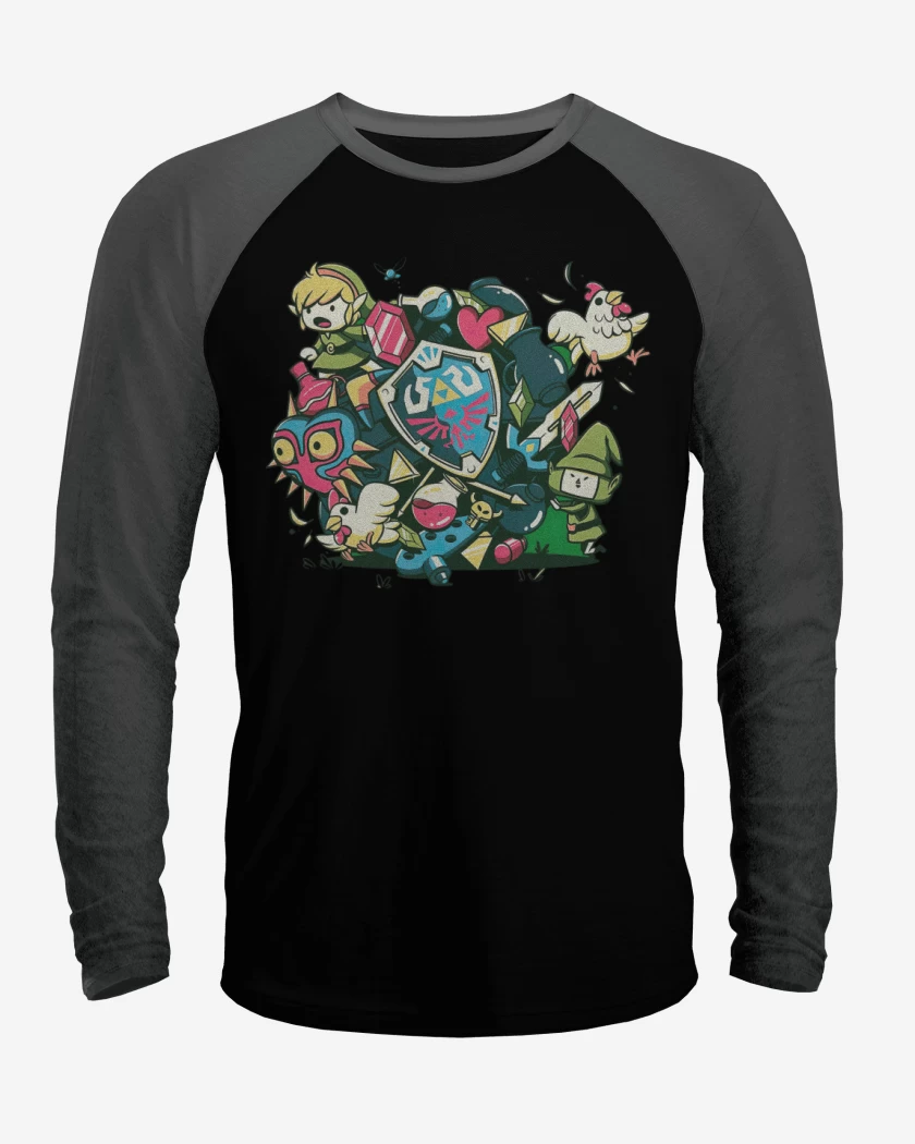 Polera Raglan Link Zelda