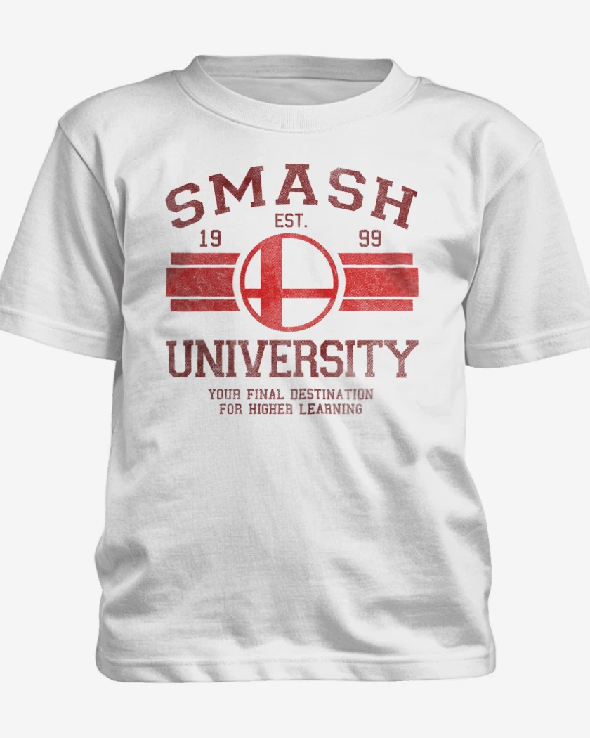 Polera de niño Blanco de Smash University