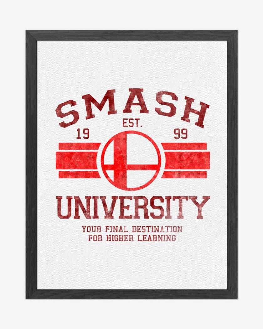 Cuadro decorativo Smash University