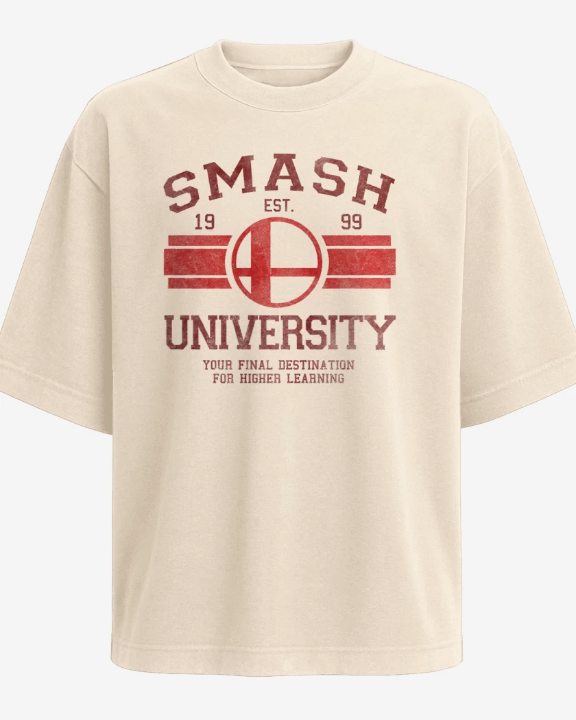 Polera Oversize Beige de Smash University