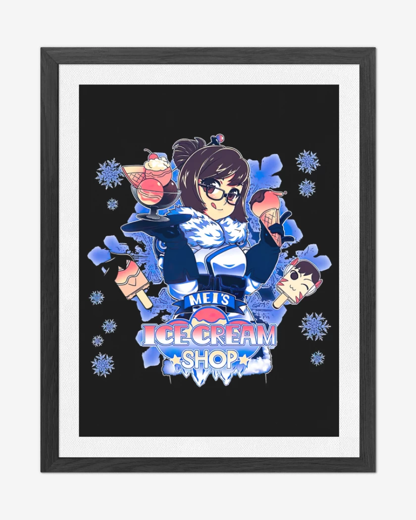 Cuadro decorativo Mei ice cream