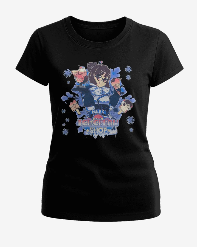 Polera de Mujer Negro de Mei ice cream